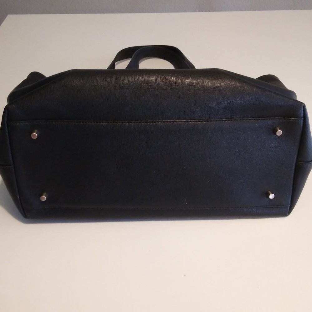 Furla Black Saffiano Leather Shoulder Bag - Picture 8 of 13